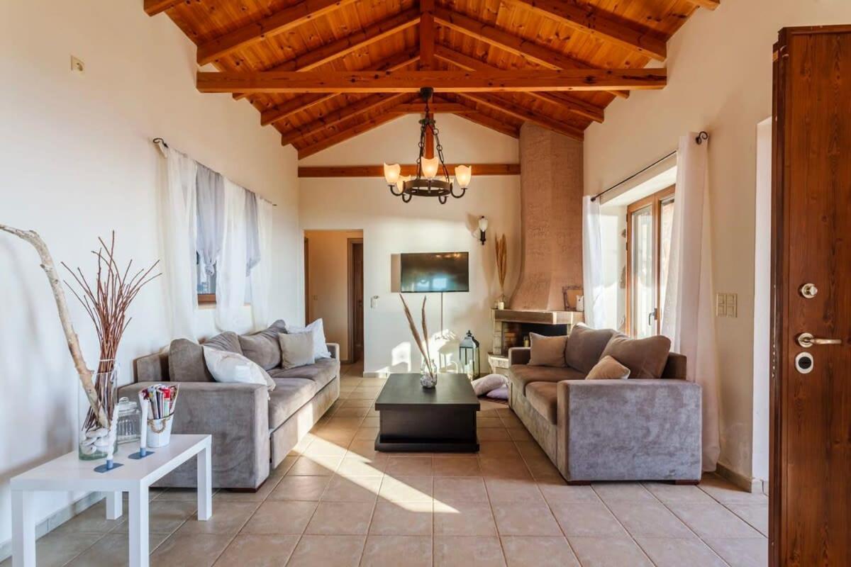 Lévktron Mani Panoramic Seaviews - Luxury Summer Haven מראה חיצוני תמונה